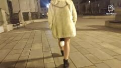 Play Blonde Latina Milf Ariela Rider Exhibitionist Public Flashing with Anal Plug