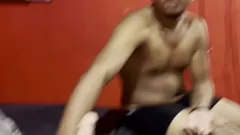 play Stepdaughter Catches Stepfather in the Act with Male Sex Doll - Pussy Licking, Cumshot