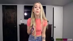 Abspielen Lily Larimars ungezogene Begegnung auf Band gefangen - große Titten und Big Dick