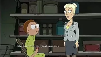 Redare La naiba cu planetina, șeful ei și mama lui Morty